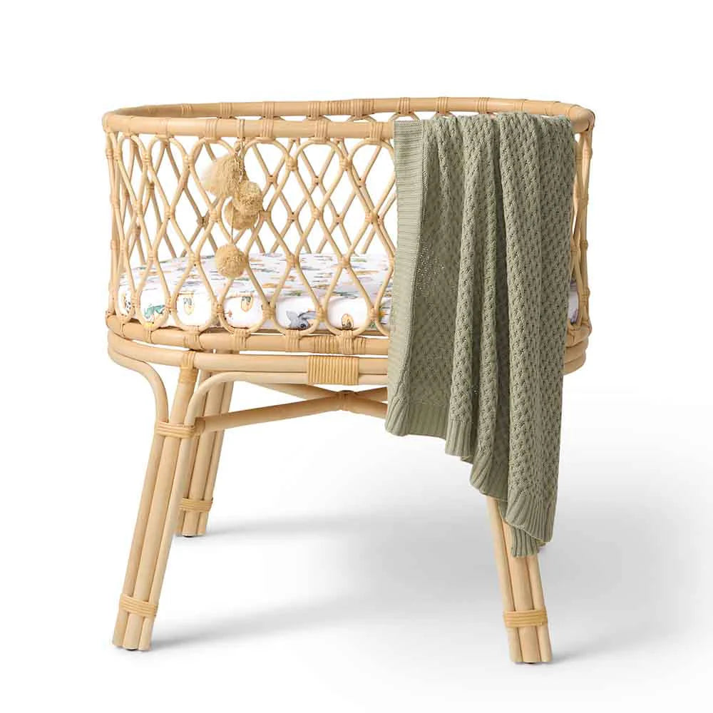 Dragon Organic Bassinet Sheet / Change Pad Cover