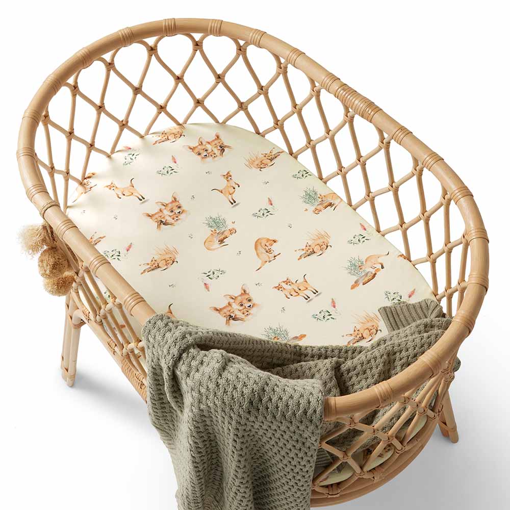 Organic Bassinet Sheet / Change Pad Cover - Kanga