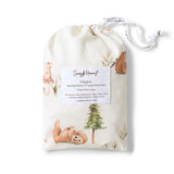 Bears Organic Bassinet Sheet / Change Pad Cover