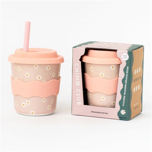 Pink Daisy Kids Keep Cup 8 oz