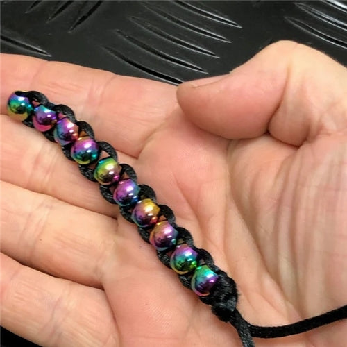 Caterpillar Fidget for Hand - Oil Slick