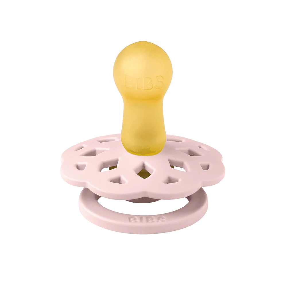 BIBS Dummies - Boheme - Natural Rubber - Blossom/Dusty Lilac