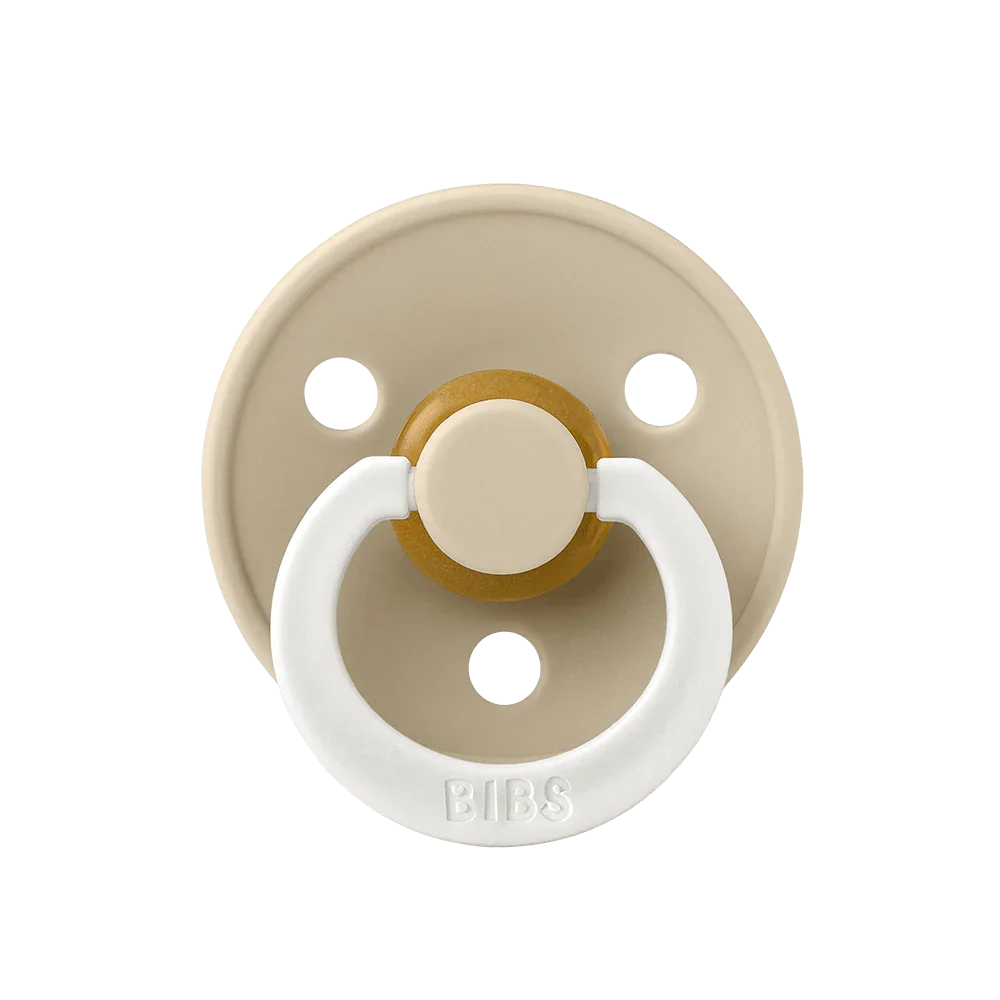 BIBS Dummies - GLOW - Natural Rubber - Vanilla