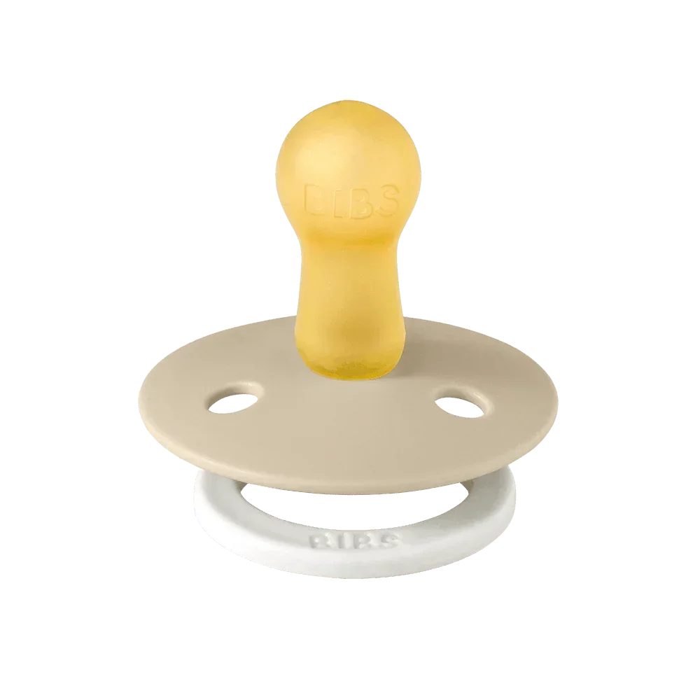 BIBS Dummies - GLOW - Natural Rubber - Vanilla