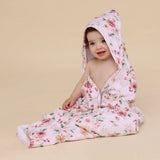 Bird's & Blooms Organic Hooded Baby Towel