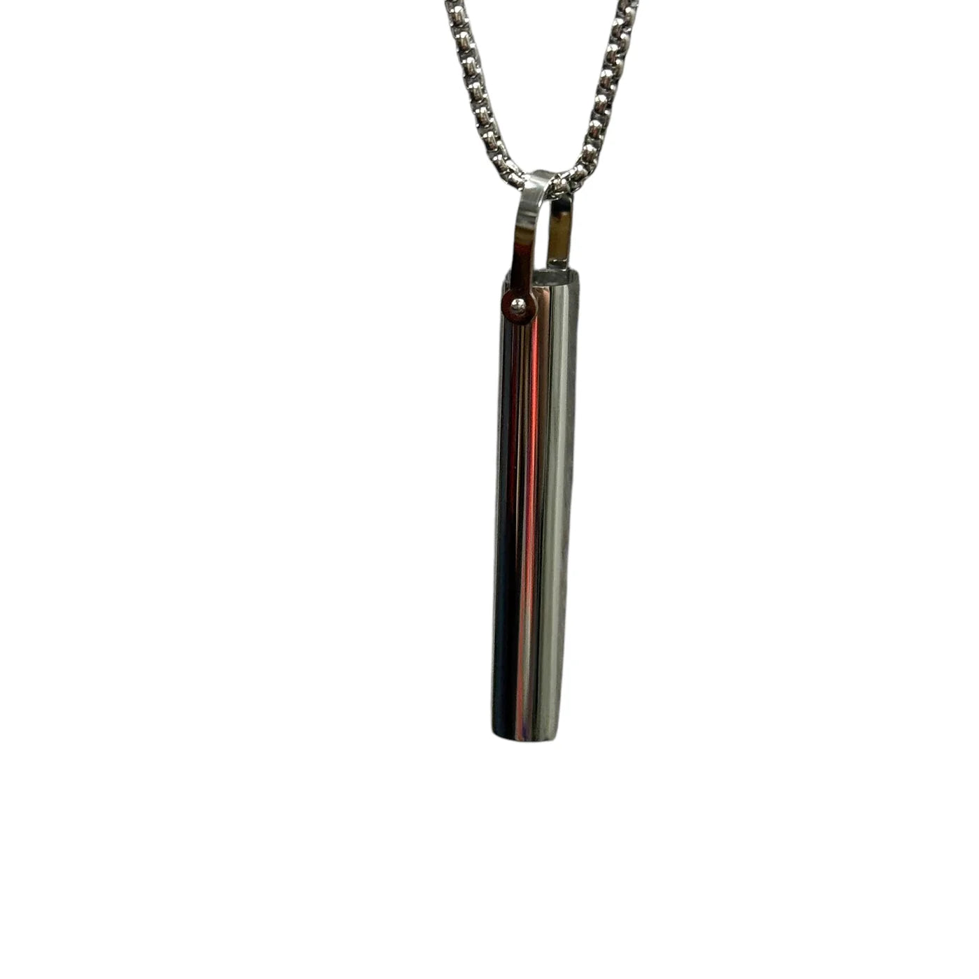 Breath Tool 304 grade Stainless Steel - Mindful Breathing Unisex Necklace