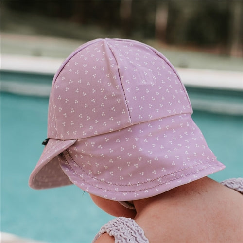 Swim Legionnaire Flap Beach Hat - Lila
