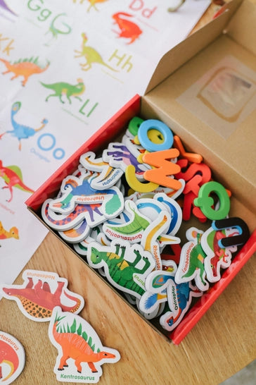Magnetic Dinosaurs & Letters
