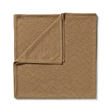 Ginger Snap Organic Knitted Pointelle Blanket