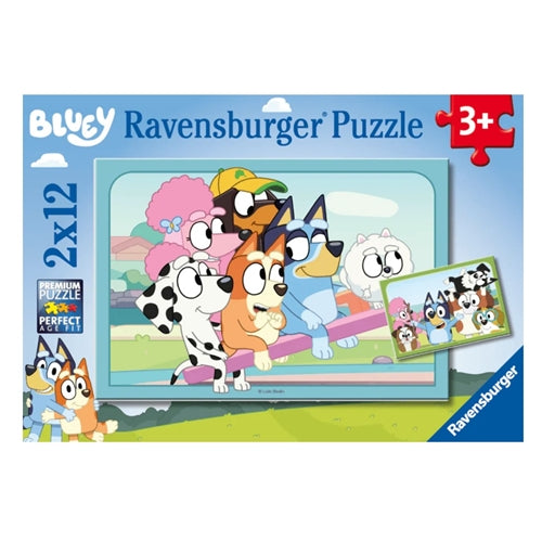 Fun with Bluey Puzzle 2x12 piece