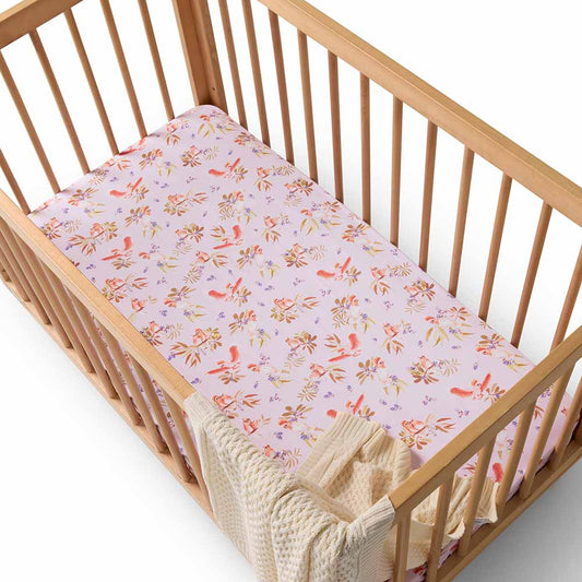Organic Fitted Cot Sheet - Major Mitchell