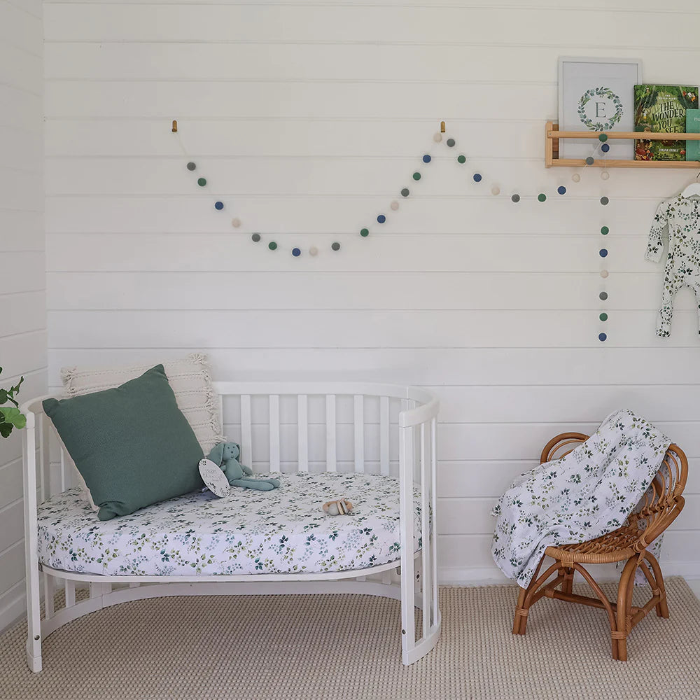 Eden Organic Fitted Cot Sheet