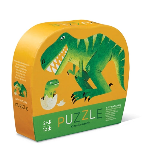 Crocodile Creek Mini Puzzle 12 pc - Just Hatched