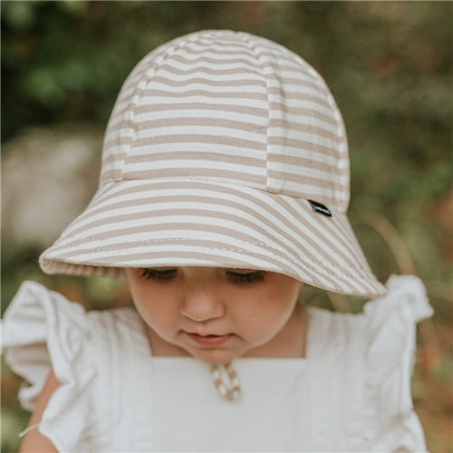 Toddler Bucket Hat - Natural Stripe