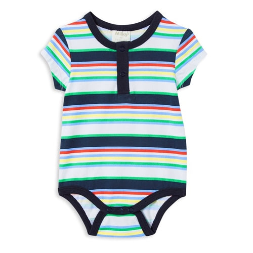 Boys Multi Stripe Bubbysuit