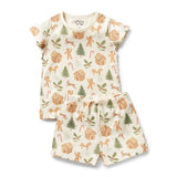 Holly Jolly Magic Organic Short Sleeve Pyjamas