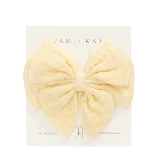Muslin Annalise Bow - Sunshine