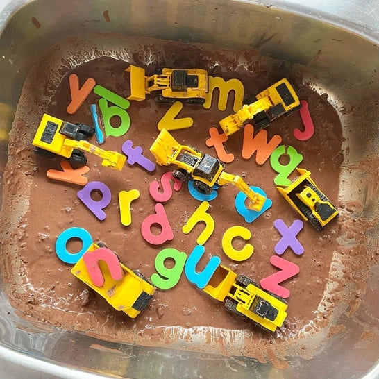 Magnetic Letters and Numbers