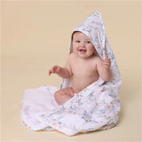 Sweet Swallows Organic Hooded Baby Towel