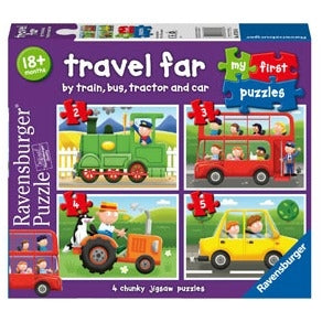 Travel Far My First Puzzle 2 3 4 5pc