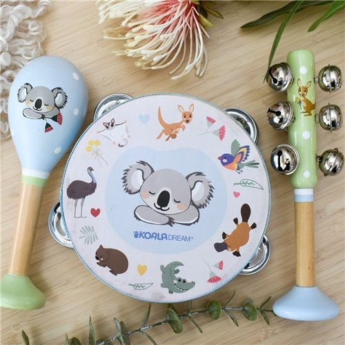 Bush Buddies Australian Animals 3pce Musical Set