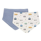 Bandana Bibs 2pk - Beep Beep