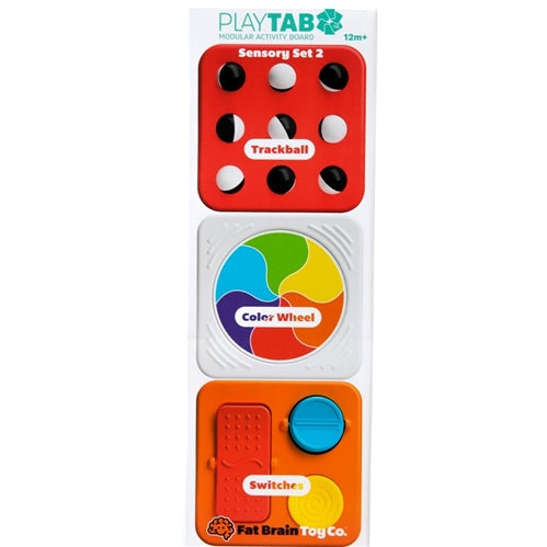 PLAY TAB - Sensory set 2 (Trackball, Color Wheel, Switches)