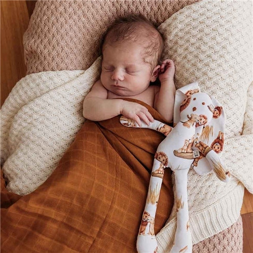 Bronze Organic Muslin Wrap