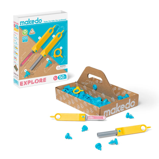 Explore | Upcycled Cardboard Construction Toolkit