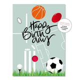 Sporty Birthday Card