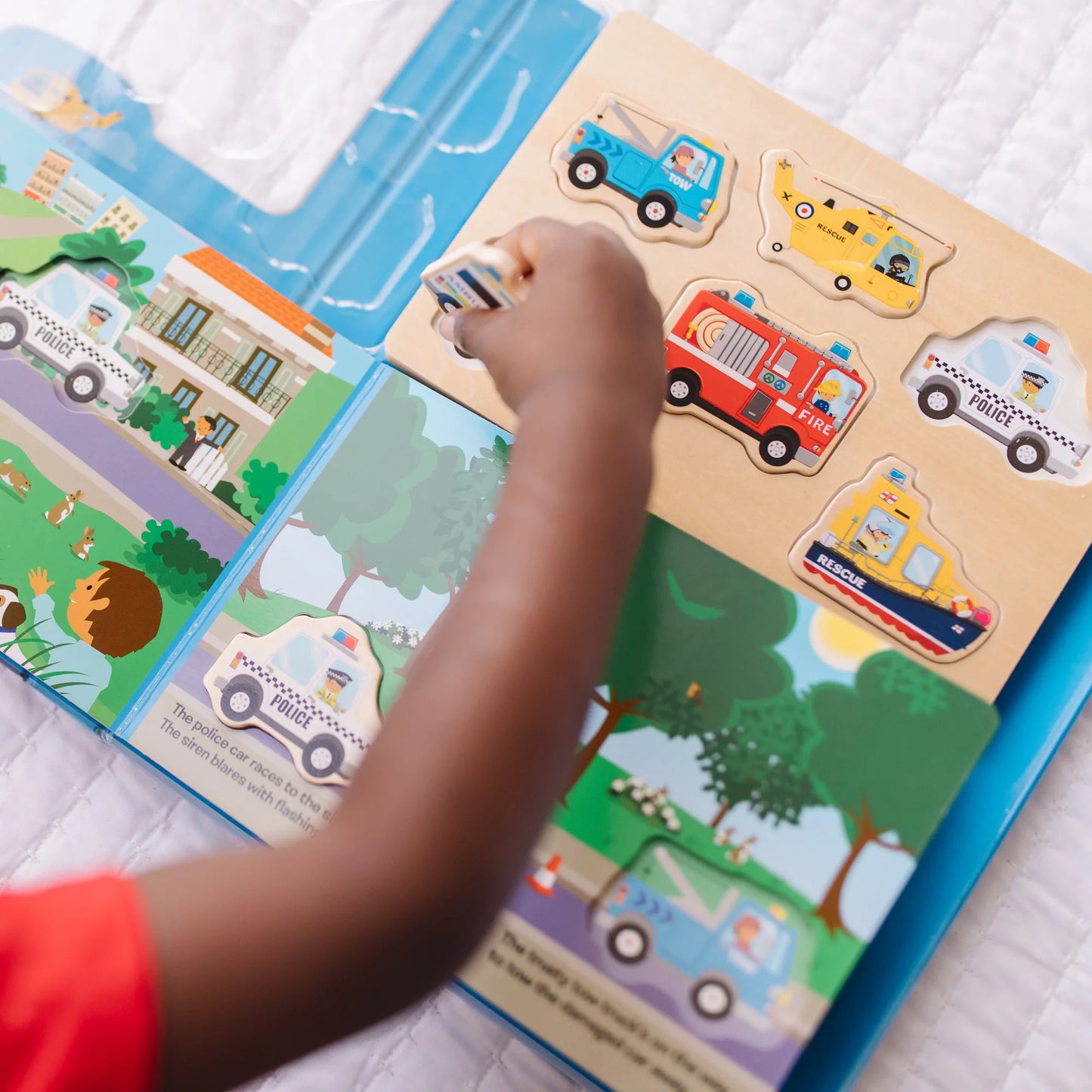Book & Puzzle Playset - To the Rescue