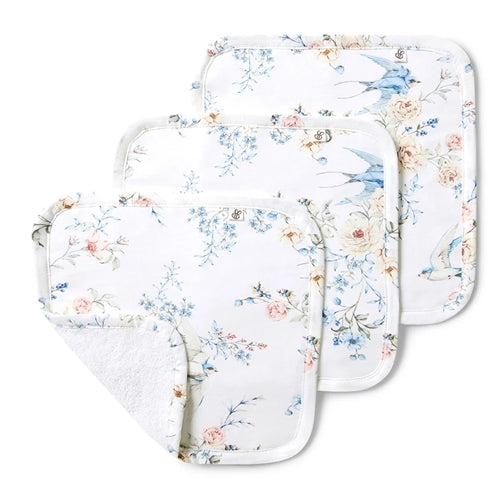 Sweet Swallows Organic Wash Cloth - 3pk