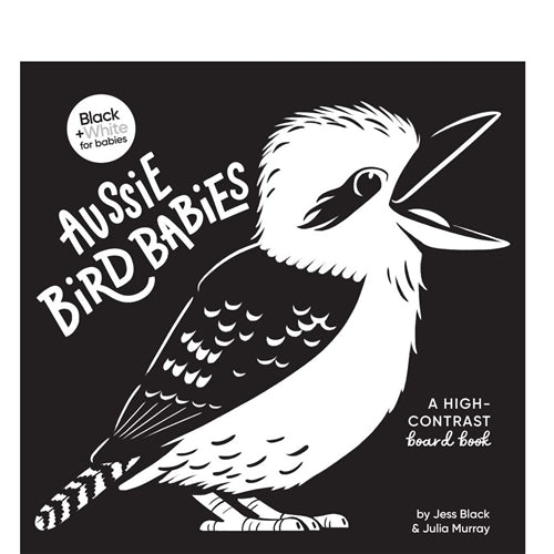 Aussie Baby Birds: A High-Contrast Board Book (Black And White For Babies,