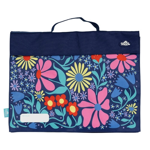 Library Bag - Flower Fun