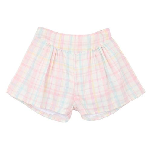 MADELYN Check Shorts
