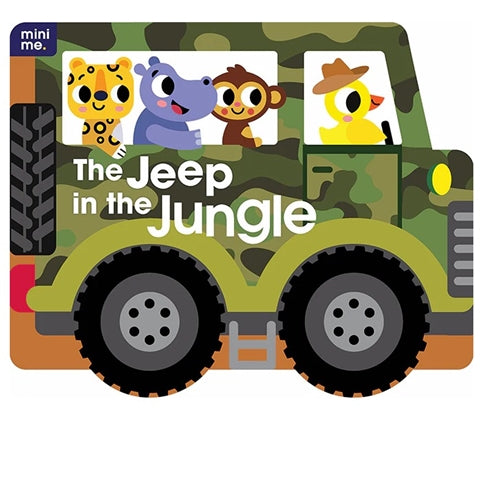 Mini Me - Shaped Board Book - The Jeep in the Jungle
