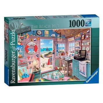 My Haven No.7 The Beach Hut Puzzle - 1000 piece
