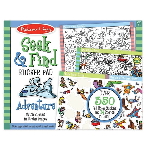 Seek & Find Sticker Pad - Adventure