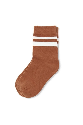 Stripe Socks - Gingerbread