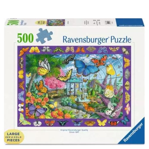 The Butterfly Palace Puzzle - 500 piece Large Format