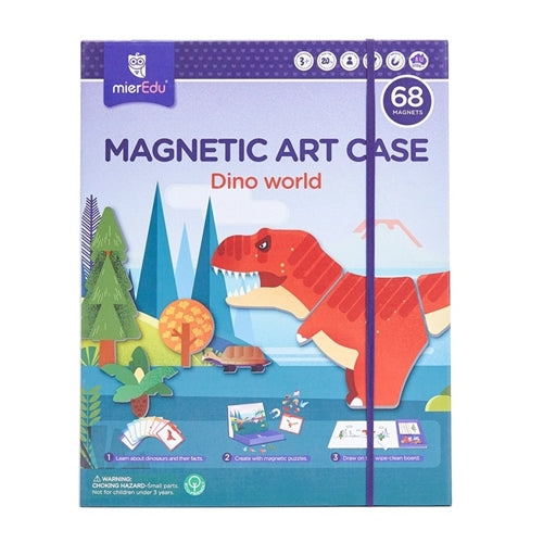 Magnetic Art Case - Dino World