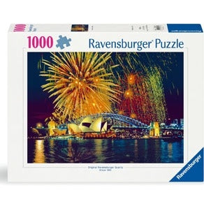 Fireworks Over Sydney Australia Puzzle - 1000 piece