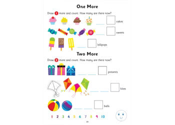 Sticker Counting Pages Counting Sticker Book – Dragonfly Kids