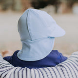 Legionnaire Flap Sun Hat - Baby Blue