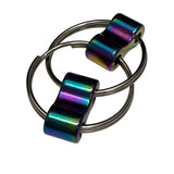 Skill Trick Set - Metal Oil Slick Begleri & Luxe Loop Fidget Set