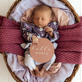 Swans and Rosa Reversible Milestone Cards