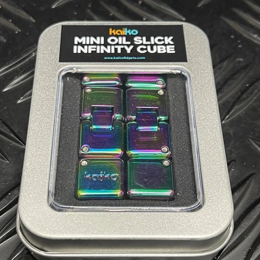 MINI Oil Slick Infinity Cube in Window Tin - 151 gams