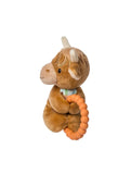 Mary Meyer Hetty Highland Cow Teether Rattle