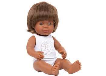 Miniland Baby Doll - Aboriginal Boy 38cm