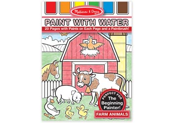 My First Paint with Water - Farm Animals